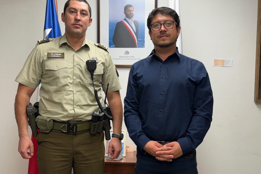 Delegado Provincial de Melipilla establece reunión protocolar con Prefecto(s) de Carabineros para coordinar acciones preventivas de seguridad