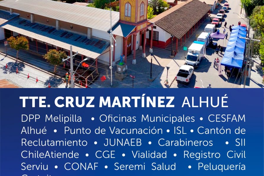 Gobierno en Terreno de Delegación Provincial de Melipilla llegará este viernes a la comuna de Alhué