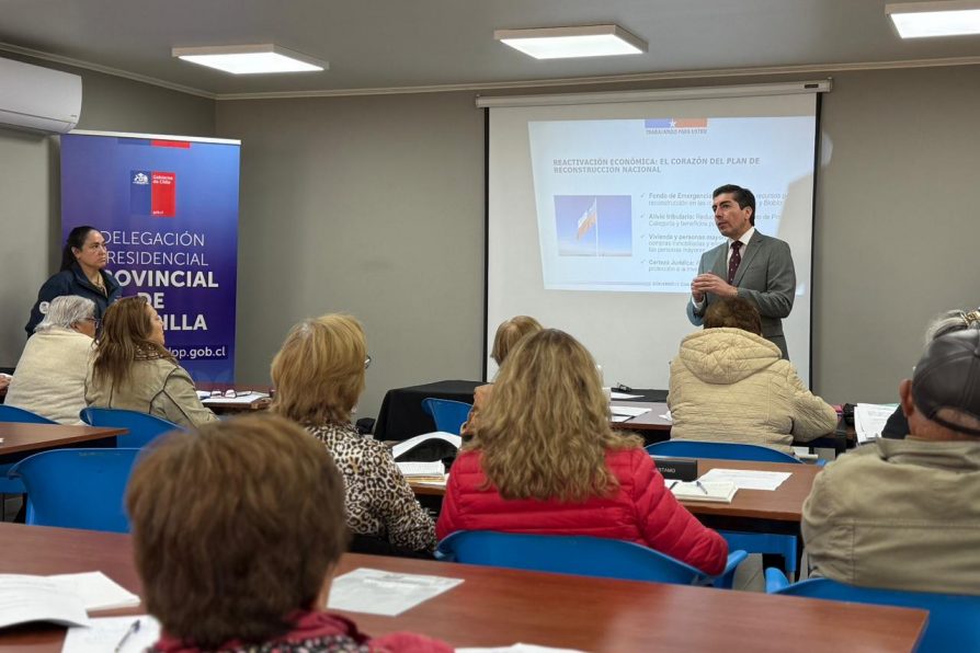Delegado Provincial de Melipilla da a conocer principales medidas del Proyecto de Ley del Plan de Reconstrucción Nacional anunciado por el Presidente Kast