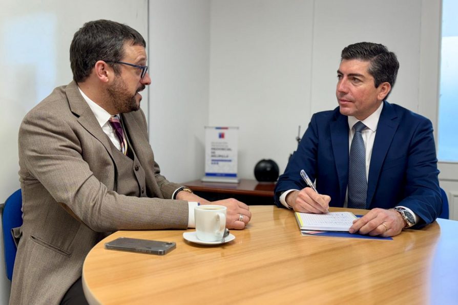 Delegado Provincial Gastón Libuy se reúne con Director Regional de SERNAC