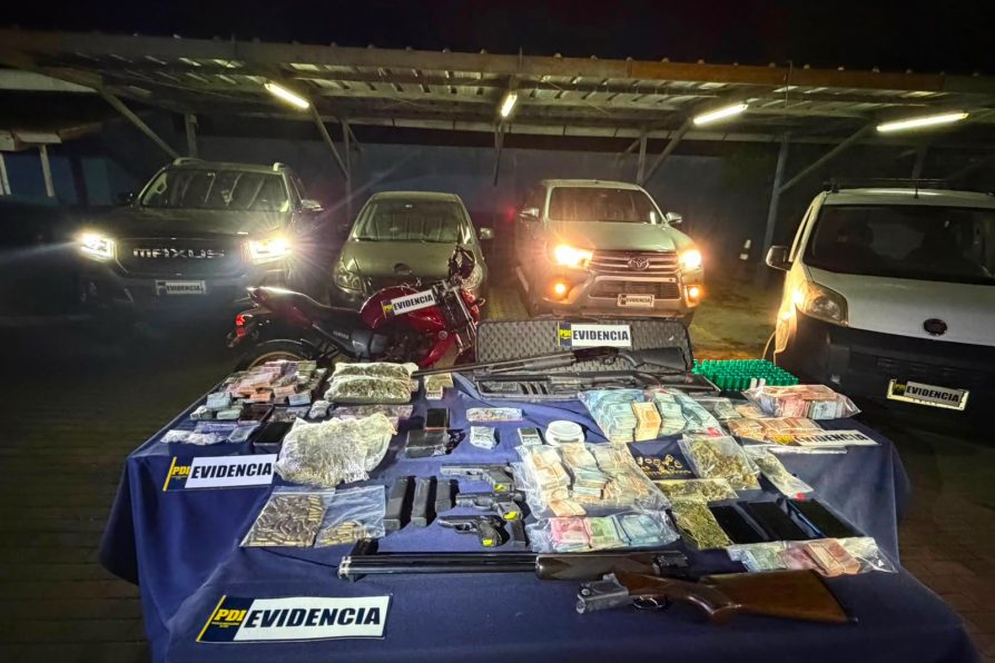 GOLPE AL NARCOTRÁFICO: Delegado Presidencial Provincial Gastón Libuy destaca exitoso operativo de PDI Melipilla que desarticuló organización criminal
