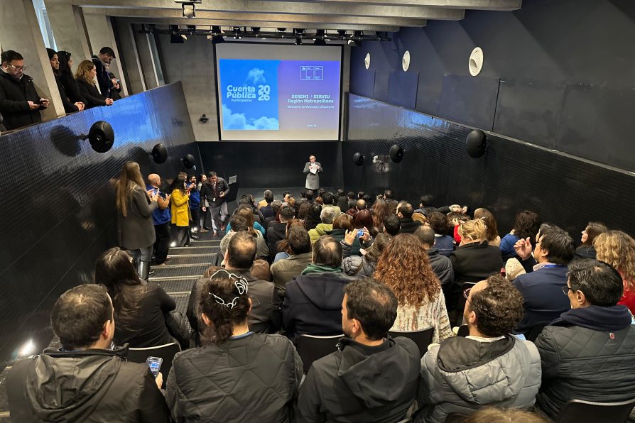 Delegado Provincial Gastón Libuy asiste a la Cuenta Pública Participativa de la Secretaría Regional Ministerial de Vivienda y Urbanismo