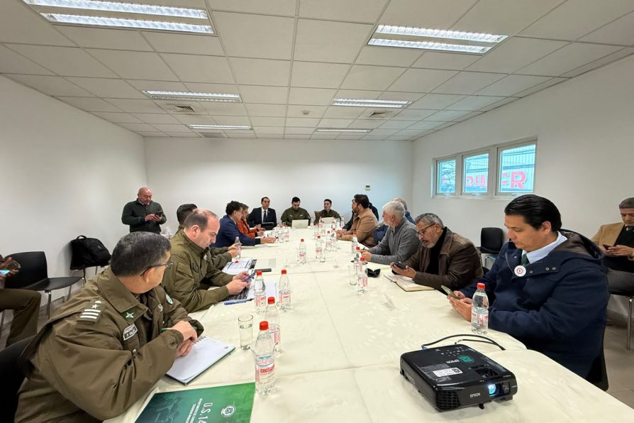 Delegación Presidencial Provincial de Melipilla participa en sesión trimestral del Sistema Táctico de Operación Policial STOP
