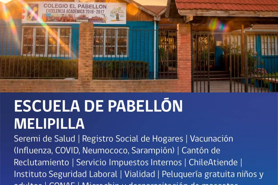 Gobierno en Terreno acercará servicios públicos a vecinos de la localidad de Pabellón en Melipilla
