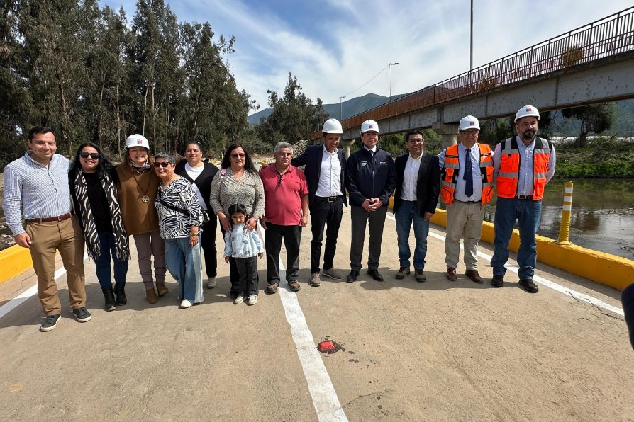 Con una inversión superior a $700 millones se recupera la conectividad entre María Pinto y Curacaví con reapertura del badén Lo Alvarado