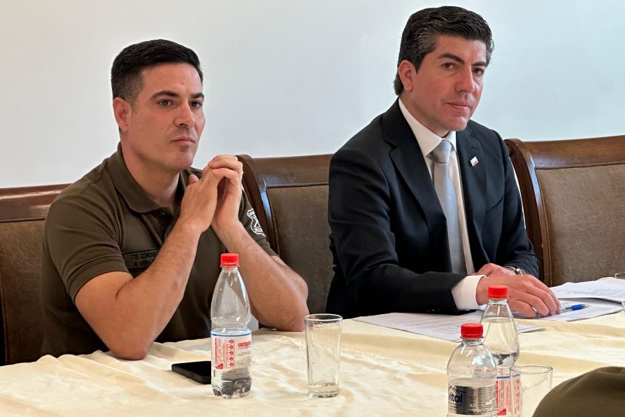 Delegado de Melipilla Gastón Libuy participa en nueva sesión del Sistema Táctico Operativo Policial
